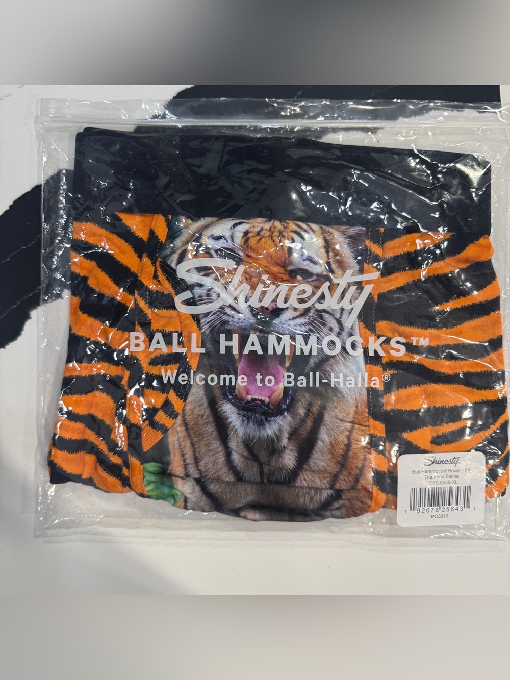 Shinesty Ball Hammock Boxer w/Fly
The Feral Feline - XL